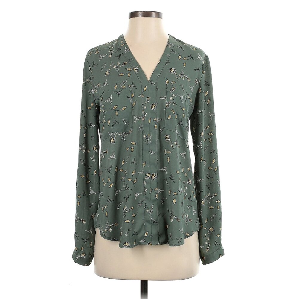 41 Hawthorn long sleeve v-neck blouse